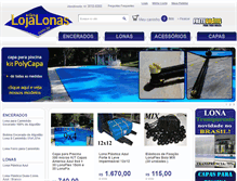 Tablet Screenshot of lojadaslonas.com.br